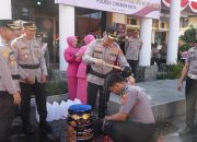 HUT Bhayangkara ke-80, 62 Personel Polres Cirebon Kota Naik Pangkat