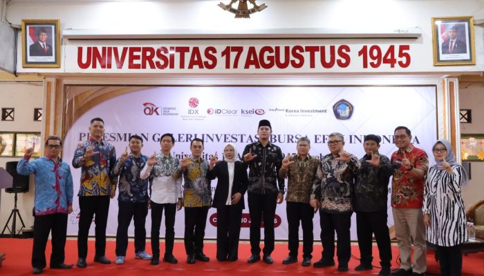 OJK Cirebon Terus Dorong Generasi Investasi, Diwujudkan Melalui Peresmian Galeri Investasi BEI UNTAG 1945 Cirebon
