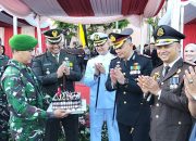 HUT Bhayangkara ke-80, Dandim 0614/Kota Cirebon Beri Kejutan Kado untuk Kapolres Cirebon Kota