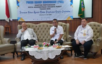 Kantor Pertanahan Kota Administrasi Jakarta Pusat Gelar Focus Group Discussion Penerapan Hukum Agraria dalam Penyelesaian Sengketa Pertanahan