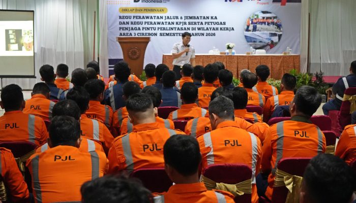 KAI Daop 3 Cirebon Tingkatkan Kompetensi Petugas untuk Perkuat Keselamatan Perjalanan Kereta Api
