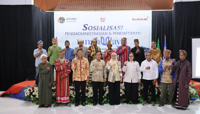 Sosialisasi Pengadministrasian dan Pendaftaran Tanah Ulayat, Bekali Masyarakat Hukum Adat Buton Selatan Soal Tahapan Sertipikasi