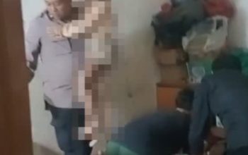 Bhabinkamtibmas Kejaksan Selamatkan Dua Anak yang Terlantar di Rumah Kontrakan