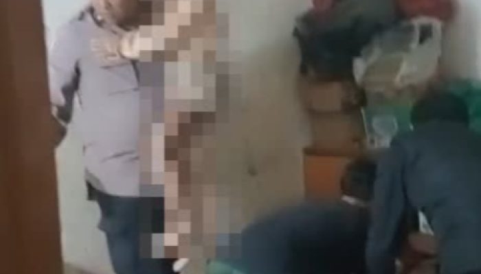 Bhabinkamtibmas Kejaksan Selamatkan Dua Anak yang Terlantar di Rumah Kontrakan