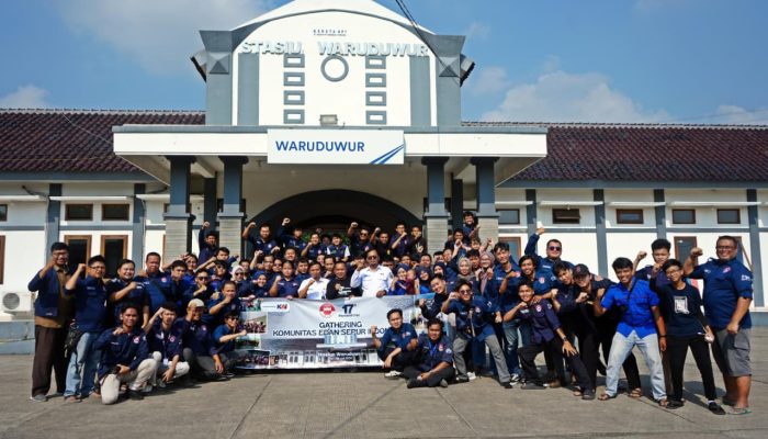KAI Daop 3 Cirebon Perkuat Budaya Keselamatan Lewat Komunitas, Gelar Pembinaan Bersama Edan Sepur Indonesia
