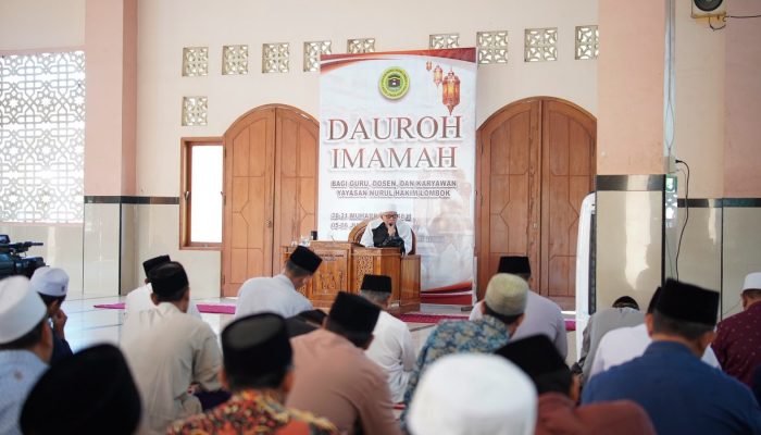 Dauroh Imamah Bekali Guru, Dosen, dan Karyawan Yayasan Nurul Hakim Lombok