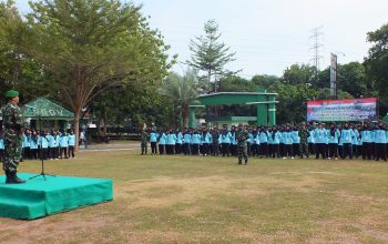 Kodim 0614/Kota Cirebon Resmi Menutup Kegiatan LDK Mahasiswa Poltekkes Kemenkes Tasikmalaya TA 2026