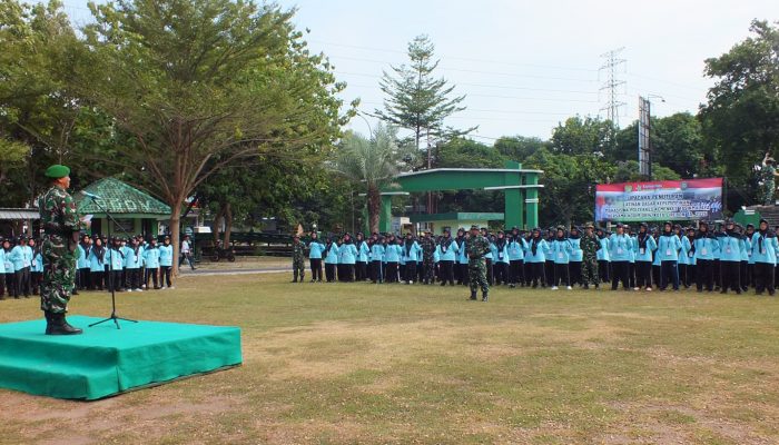 Kodim 0614/Kota Cirebon Resmi Menutup Kegiatan LDK Mahasiswa Poltekkes Kemenkes Tasikmalaya TA 2026