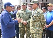 Hari Bakti TNI AU ke-79, Pangkodau I Didampingi Danlanud Sugiri Sukani Tinjau Program TBDS di Majalengka