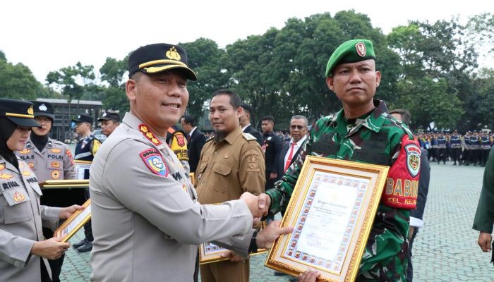 Babinsa Kejaksan Toreh Prestasi, Raih Juara Dua Lomba Tiga Pilar HUT Bhayangkara ke-80