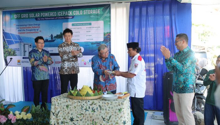 Cirebon Power Luncurkan Cold Storage Tenaga Surya Off Grid untuk Nelayan Citemu