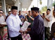 Menteri Nusron Serahkan Sertipikat Wakaf dan Bantuan dari MUI untuk Masjid Salman Alfarisi Aceh Tamiang