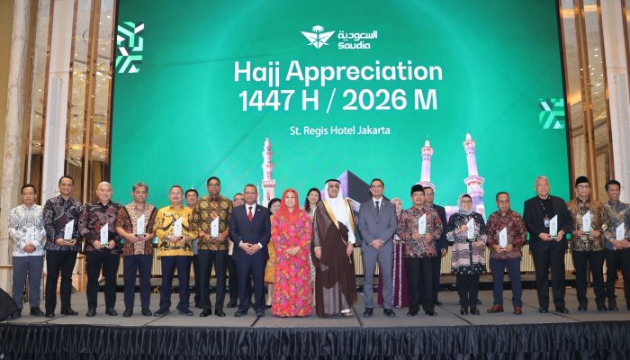 Bandara Internasional Jawa Barat Kertajati Raih Penghargaan dari Saudia Airlines di Hajj Appreciation 2026
