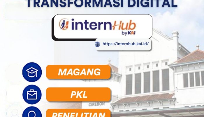 Guna Meningkatkan Kualitas SDM KAI Daop 3 Cirebon Permudah Pengajuan Magang, PKL, dan Penelitian Melalui InternHub