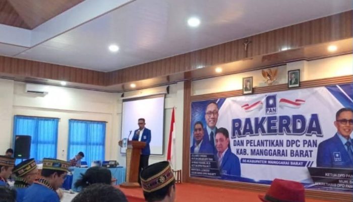 DPD PAN Manggarai Barat Adakan Rakerda dan Pelantikan Pengurus DPC 12 Kecamatan