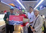Semarak HUT ke-81 RI, KAI Daop 3 Cirebon Hadirkan Upgrade Seat hingga Kampanye Keselamatan Bersama Komunitas