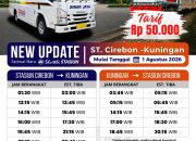 Liburan ke Cirebon dan Kuningan Semakin Praktis, Sudah Tersedia Transportasi Shuttle dari Stasiun Kereta Api Kejaksan dan Prujakan