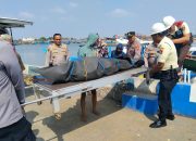 Polsek KPC dan Sat Polairud Polres Cirebon Kota Evakuasi Jenazah ABK KM Cirebon Indah 5 ke RSD Gunung Jati