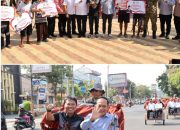 200 Becak Listrik Bantuan Presiden Diserahkan kepada Pengemudi Becak di Kota Cirebon