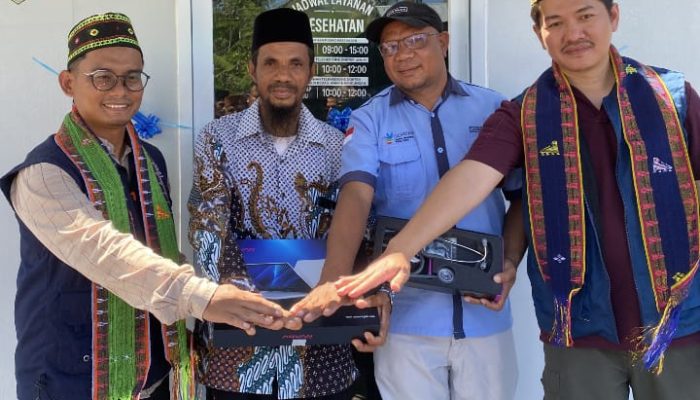 Dinkes Manggarai Barat dan LAZNAS Dewan Dakwah Resmikan Pos Kesehatan Tambahan di Nangabere, Lembor Selatan
