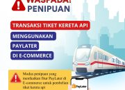 KAI Daop 3 Cirebon Ingatkan: Masyarakat Waspada Modus Penipuan Tiket Online Manfaatkan PayLater