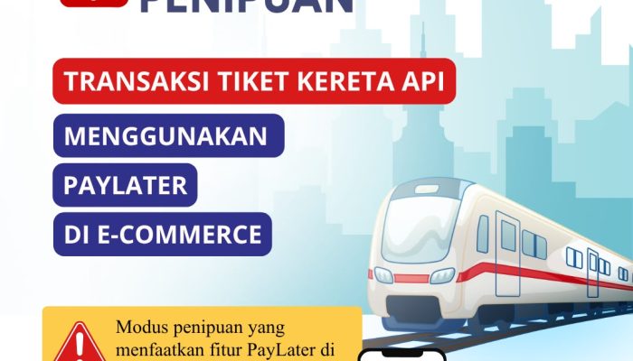 KAI Daop 3 Cirebon Ingatkan: Masyarakat Waspada Modus Penipuan Tiket Online Manfaatkan PayLater