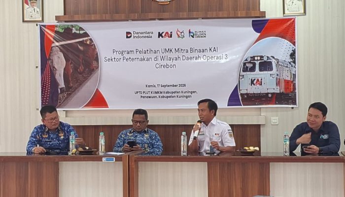 Dalam Meningkatkan Kapabilitas UMK, KAI Daop 3 Cirebon Selenggarakan Pelatihan di Sektor Pertanian dan Peternakan 2026