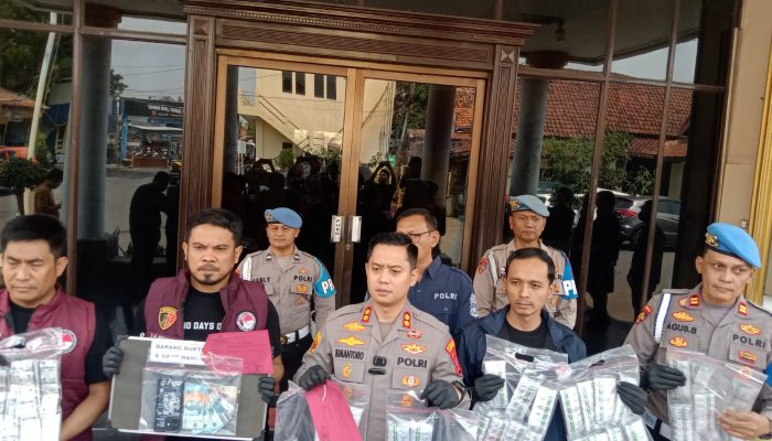 Seorang Residivis Diamankan Polres Cirebon Kota, Saat Akan Mengedarkan Obat Terlarang