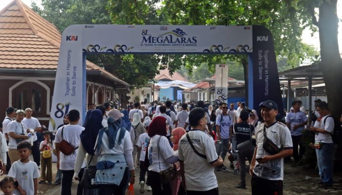 Rayakan HUT KAI ke-81 Daop 3 Cirebon Gelar Jalan Sehat dan Family Gathering