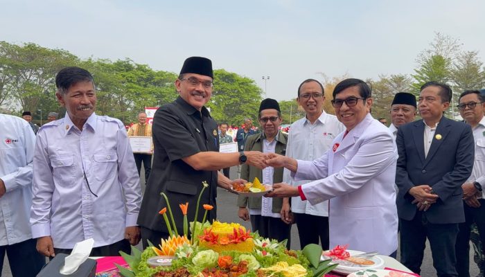 HUT ke-81 PMI, Pemkot Cirebon Bantu Penanganan Kekeringan Sekaligus Launching Bulan Dana PMI Kota Cirebon 2026