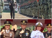 Dandim 0614/Kota Cirebon Hadiri Upacara HUT ke-81 TNI 2026 di Stadion Ranggajati