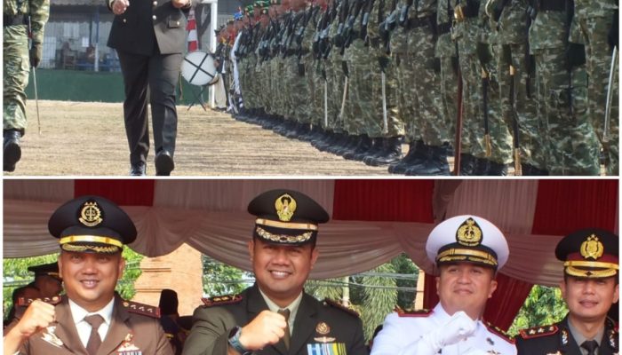 Dandim 0614/Kota Cirebon Hadiri Upacara HUT ke-81 TNI 2026 di Stadion Ranggajati