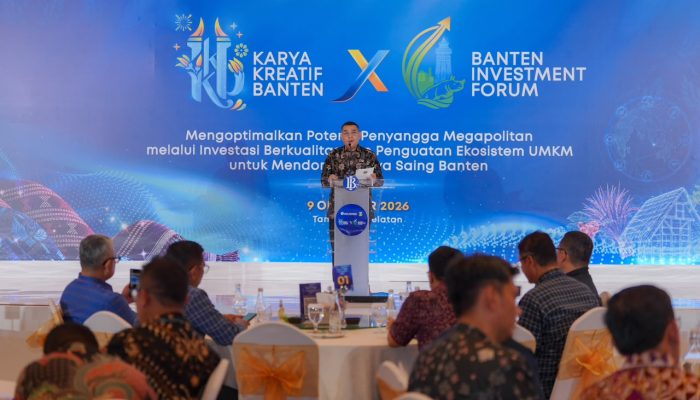 Bicara dalam Banten Investment Forum 2026, Wamen ATR/Waka BPN: Kepastian Pertanahan dan Tata Ruang Jadi Fondasi Investasi