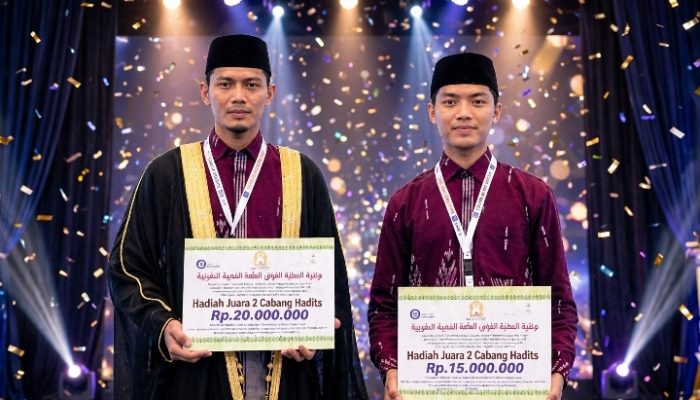 Borong Juara, Dua Alumni Nurul Hakim Lombok Taklukkan Panggung Hifzhul Hadits Se-Indonesia Timur 2026
