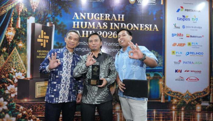 KAI Daop 3 Cirebon Raih Silver Winner Anugerah Humas Indonesia 2026, Katagori Layani 65 Pemohon Informasi Publik